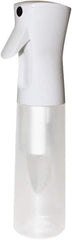 PRO-SOURCE - 10 oz Polyethylene Bottle & Trigger Sprayer - White - USA Tool & Supply