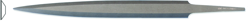 6" Barrette File, Cut 1 - USA Tool & Supply