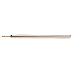 0.03″ × 0.079″ × 0.25″ Electroplated CBN Mounted Point 150 Grit - USA Tool & Supply