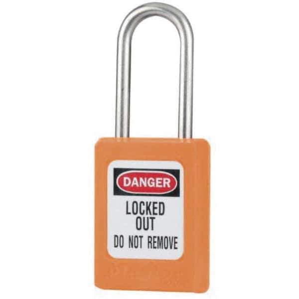 Master Lock - Lockout Padlocks Key Type: Keyed Different Key Retaining: NonRetaining Key - USA Tool & Supply