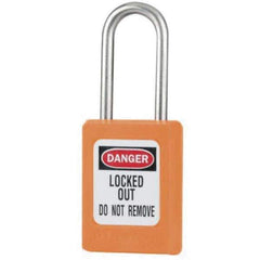Master Lock - Lockout Padlocks Key Type: Keyed Different Key Retaining: NonRetaining Key - USA Tool & Supply