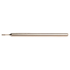 0.04″ × 0.118″ × 0.25″ Electroplated CBN Mounted Point 150 Grit - USA Tool & Supply