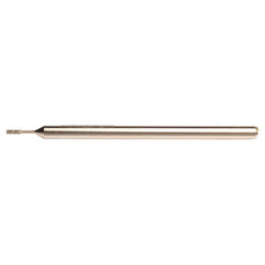 0.045″ × 0.118″ × 0.25″ Electroplated CBN Mounted Point 150 Grit - USA Tool & Supply