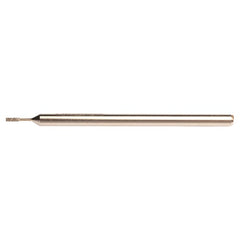 0.045″ × 0.118″ × 0.25″ Electroplated CBN Mounted Point 100 Grit - USA Tool & Supply