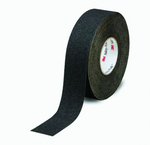 List 310 4" x 60' Slip-Resistant Medium Resilient Tape - Black - USA Tool & Supply