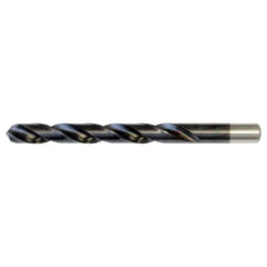#35 RHS / RHC HSS 135 Degree Split Point Heavy Duty Jobber Drill - TiAlN - Exact Industrial Supply