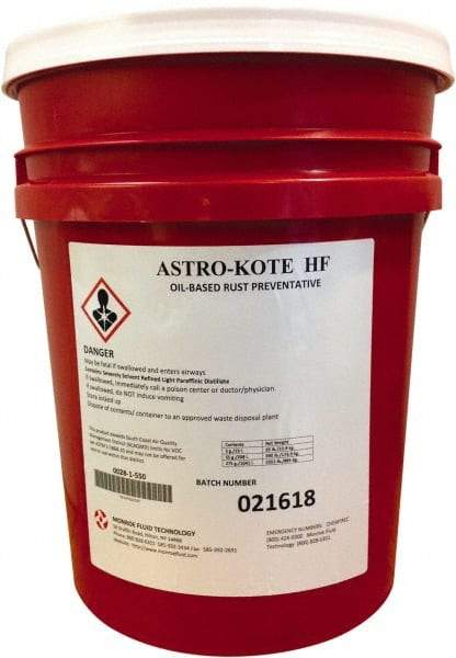 Monroe Fluid Technology - 5 Gal Rust/Corrosion Inhibitor - Comes in Pail - USA Tool & Supply