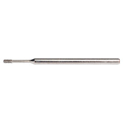 0.065″ × 0.157″ × 0.5″ Electroplated CBN Mounted Point 200 Grit - USA Tool & Supply