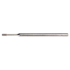0.07″ × 0.157″ × 0.5″ Electroplated CBN Mounted Point 200 Grit - USA Tool & Supply