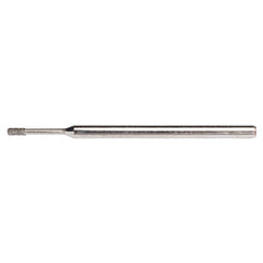0.07″ × 0.157″ × 0.5″ Electroplated CBN Mounted Point 100 Grit - USA Tool & Supply