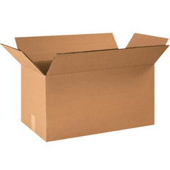 Made in USA - Pack of (15) 12" Wide x 24" Long x 12" High Corrugated Shipping Boxes - USA Tool & Supply