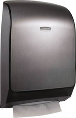 Kimberly-Clark Professional - Manual, Metal/Plastic Paper Towel Dispenser - 18.8" High x 12.69" Wide x 5.52" Deep, Silver - USA Tool & Supply