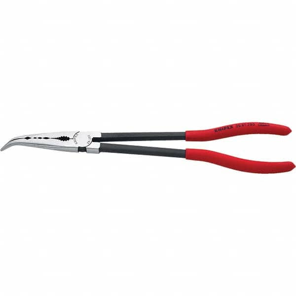 Knipex - Bent Nose Pliers Type: Needle Nose Overall Length (Inch): 11 - USA Tool & Supply