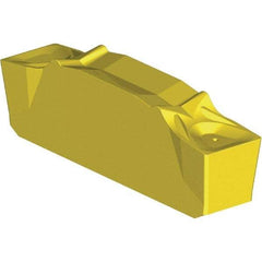 Kennametal - XCP12 GP Grade KCPM40 Carbide Milling Insert - AlCrTiN Finish, 2.25mm Thick, 0.15mm Corner Radius - USA Tool & Supply