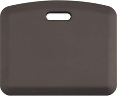 Smart Step - Dry Environment, Anti-Fatigue Matting - Gray, Urethane with Urethane Sponge Base, Beveled on All 4 Sides - USA Tool & Supply