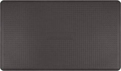 Smart Step - 5' Long x 3' Wide, Dry Environment, Anti-Fatigue Matting - Gray, Urethane with Urethane Sponge Base, Beveled on 3 Sides - USA Tool & Supply