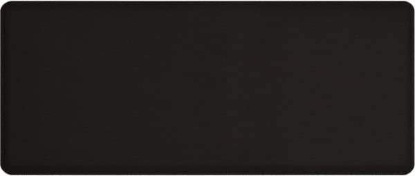 Smart Step - 6' Long x 2.5' Wide, Dry Environment, Anti-Fatigue Matting - Black, Urethane with Urethane Sponge Base, Beveled on All 4 Sides - USA Tool & Supply