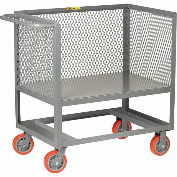 Little Giant - 2,000 Lb Capacity, 1 Shelf, Platform Truck - 53" Long x 30" Wide x 40" High - USA Tool & Supply