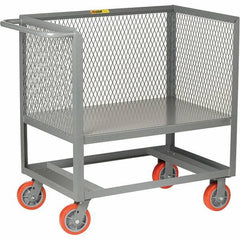 Little Giant - 2,000 Lb Capacity, 1 Shelf, Platform Truck - 53" Long x 30" Wide x 40" High - USA Tool & Supply