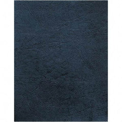 FELLOWES - 11" Long x 8-1/2" Wide Binding System Cover - Navy - USA Tool & Supply