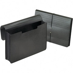 Pendaflex - 16-1/4 x 10-1/4", Legal, Black, 5-1/4" Expanding Wallet - USA Tool & Supply