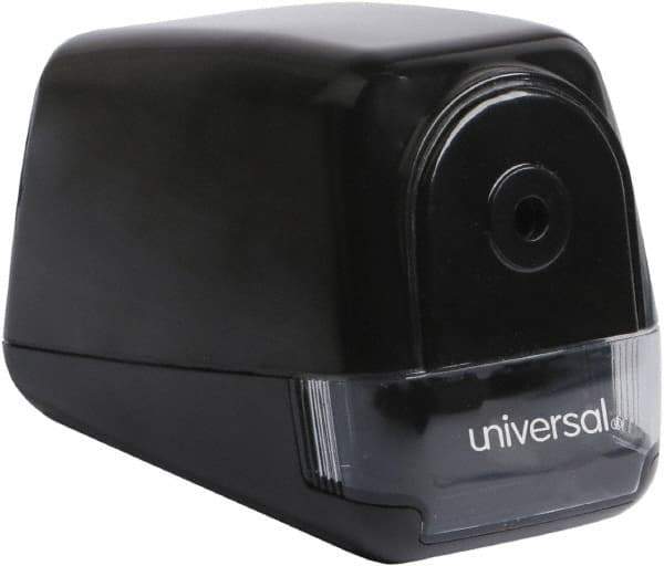 UNIVERSAL - Electric Desktop Pencil Sharpener - 1 Hole - USA Tool & Supply