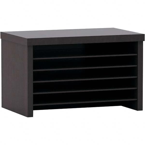 ALERA - Desktop File Organizers Type: Book Shelf Color: Espresso - USA Tool & Supply