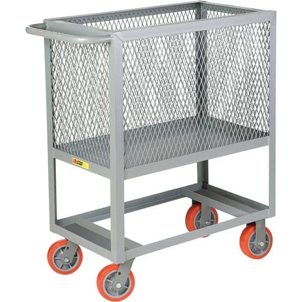Little Giant - 2,000 Lb Capacity, 1 Shelf, Platform Truck - 53" Long x 24" Wide x 40" High - USA Tool & Supply