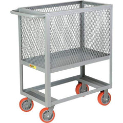 Little Giant - 2,000 Lb Capacity, 1 Shelf, Platform Truck - 53" Long x 30" Wide x 40" High - USA Tool & Supply
