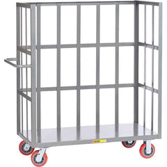 Little Giant - 3,600 Lb Capacity, 3-Sided Truck - 60" Long x 30" Wide x 57" High - USA Tool & Supply