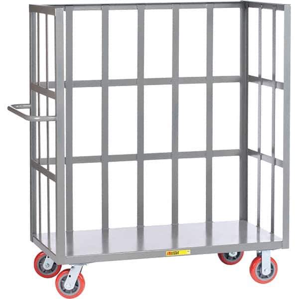 Little Giant - 3,600 Lb Capacity, 3-Sided Truck - 48" Long x 30" Wide x 57" High - USA Tool & Supply