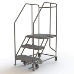 TRI-ARC - Rolling & Wall Mounted Ladders & Platforms Type: Rolling Work Platform Style: Steel Work Platform - USA Tool & Supply
