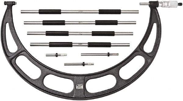 Starrett - Interchangeable-Anvil Micrometers Operation Type: Mechanical Minimum Measurement (mm): 300.00 - USA Tool & Supply