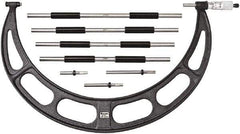 Starrett - Interchangeable-Anvil Micrometers Operation Type: Mechanical Minimum Measurement (mm): 300.00 - USA Tool & Supply