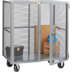 Little Giant - Mobile Storage Cabinet - Steel, 61" Wide x 27" Deep x 57" High - USA Tool & Supply