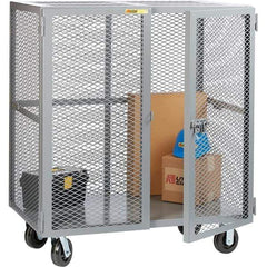 Little Giant - Mobile Storage Cabinet - Steel, 73" Wide x 33" Deep x 57" High - USA Tool & Supply