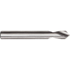 Magafor - 1/2" Body Diam, 90°, 6" OAL, High Speed Steel Spotting Drill - USA Tool & Supply