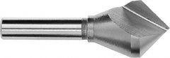 Magafor - 1/8" Head Diam, 1/8" Shank Diam, 1 Flute 60° High Speed Steel Countersink - USA Tool & Supply