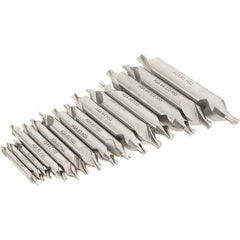 Magafor - Combination Drill & Countersink Sets Minimum Trade Size: #1 Maximum Trade Size: #5 - USA Tool & Supply