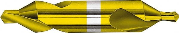 Magafor - #8 Plain Cut 60° Incl Angle High Speed Steel Combo Drill & Countersink - USA Tool & Supply