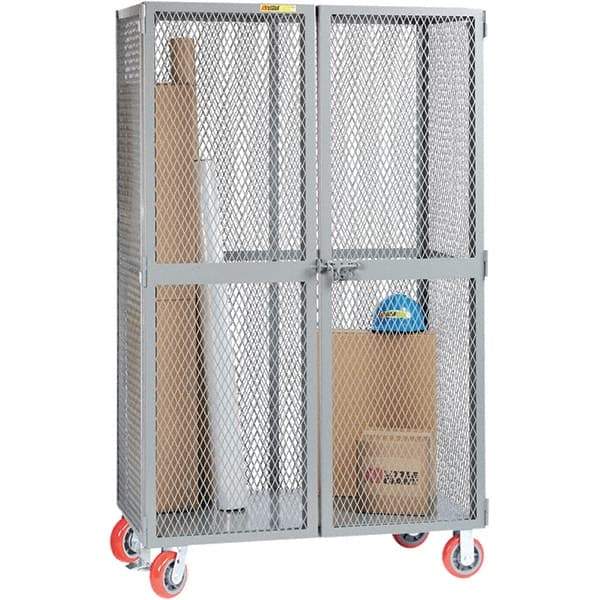 Little Giant - Storage Cabinet - Steel, 33" Wide x 49" Deep x 81" High - USA Tool & Supply
