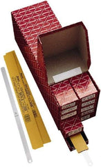 Starrett - Feeler Gage Sets Maximum Thickness (Decimal Inch): 0.0015 Minimum Thickness (Decimal Inch): 0.0150 - USA Tool & Supply