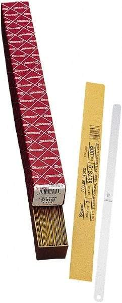 Starrett - Feeler Gage Sets Maximum Thickness (Decimal Inch): 0.0010 Minimum Thickness (Decimal Inch): 0.0300 - USA Tool & Supply