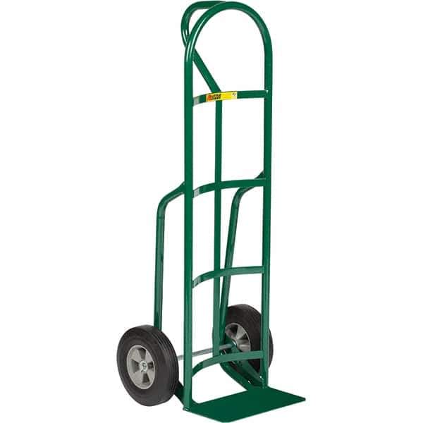 Little Giant - 800 Lb Capacity 49" OAH Hand Truck - Loop Handle, Steel, Rubber Wheels - USA Tool & Supply