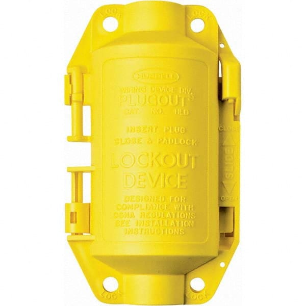 Brady - Plug-Encasing Plug Lockout - USA Tool & Supply