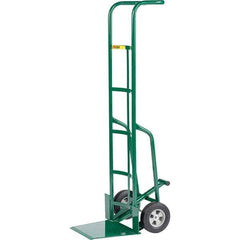 Little Giant - 800 Lb Capacity 60" OAH Hand Truck - Continuous Handle, Steel, Rubber Wheels - USA Tool & Supply