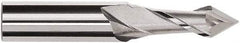 Magafor - 1.5mm Diam, 0.12" LOC, 2 Flute, 40° Point Angle, Solid Carbide Drill Mill - Bright Finish, 1-1/2" OAL, 0.118" Shank Diam - USA Tool & Supply