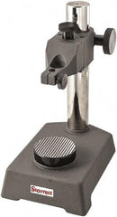 Starrett - Cast Iron, Round Base, Indicator Transfer Stand - Includes Holder - USA Tool & Supply
