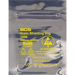 Value Collection - Pack of (500) 4 x 16" 3 mil Anti-Static Poly Bags - USA Tool & Supply