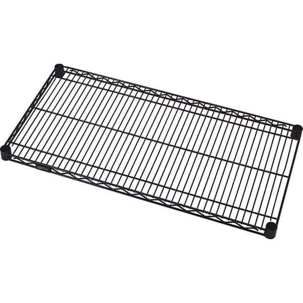 Quantum Storage - 1 Shelf Wire Shelving Unit - 24" Wide x 72" Deep x 1" High, - USA Tool & Supply